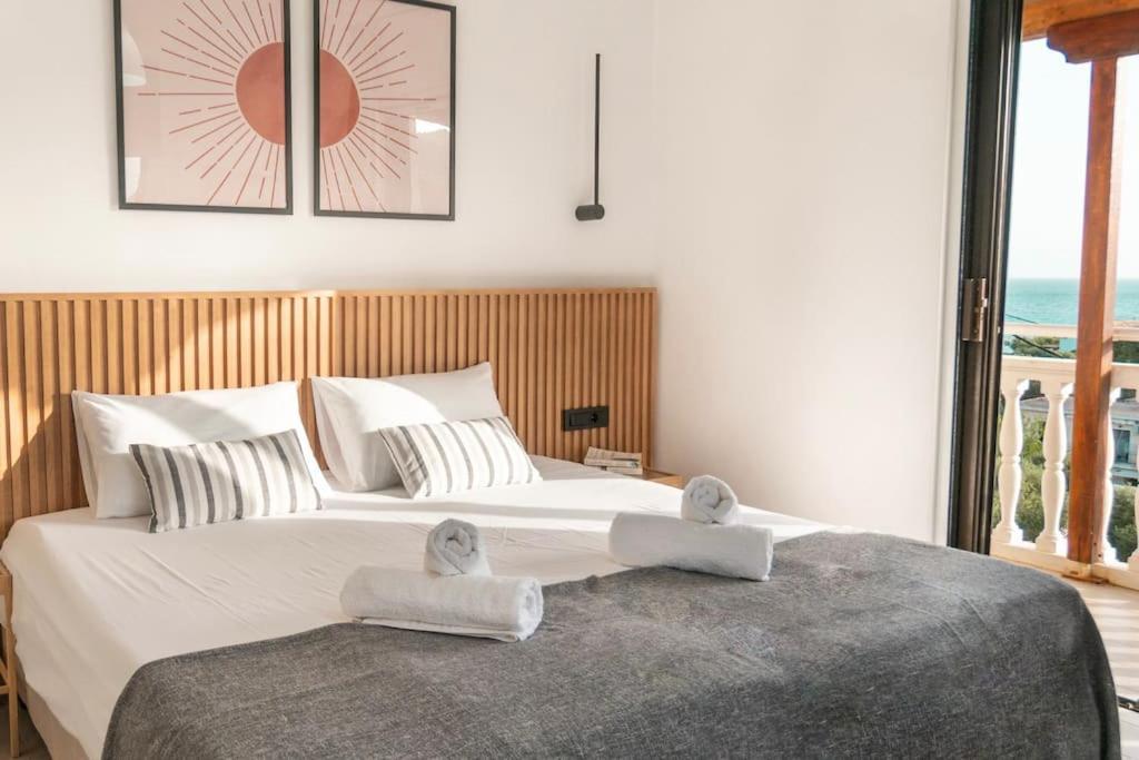 Sea View Studio At Xenios Avlais Alykanas  Chambre photo